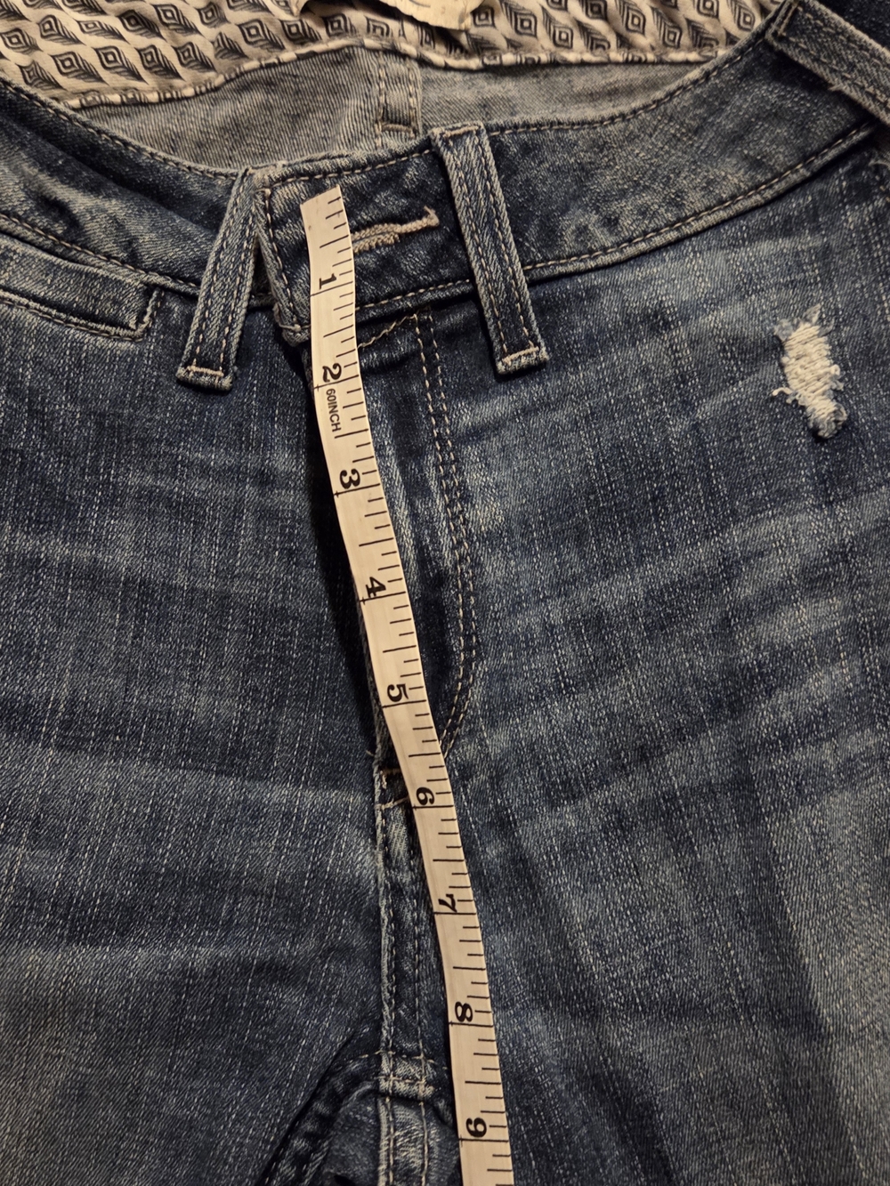 Ariat Women's High Rise Distressed Flare Jeans - Picture 3 of 5